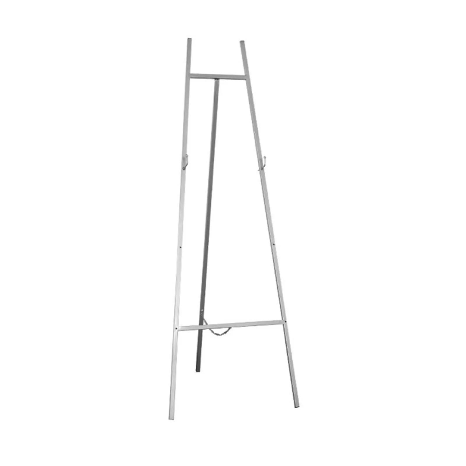 White Square Iron Easel 