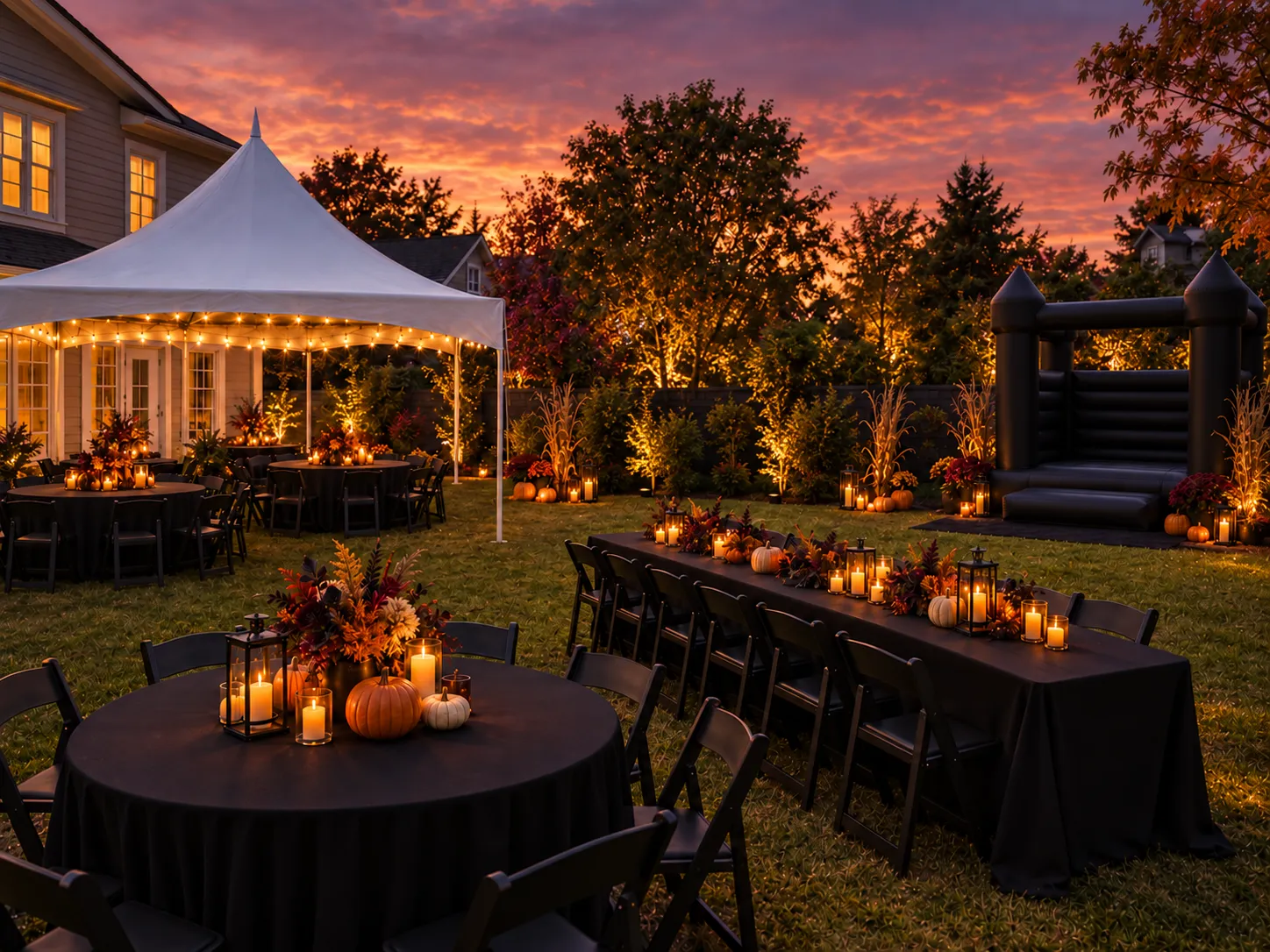 Halloween Tent + Bounce Bundle 4