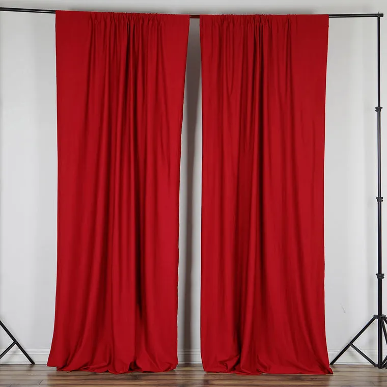 Polyester Red Drape 