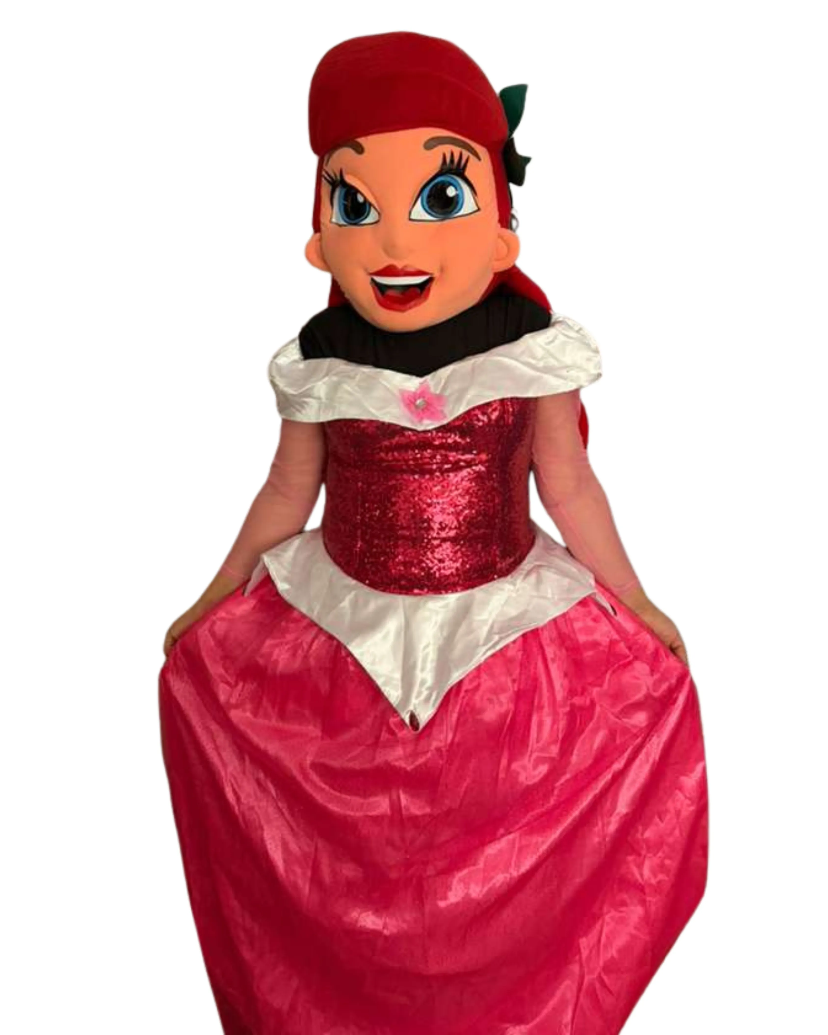 Mermaid princess mascot costume