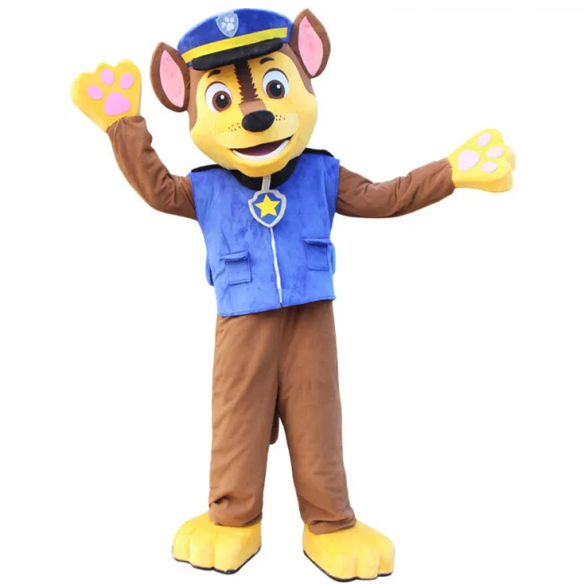 Police Dog Mascot Costume