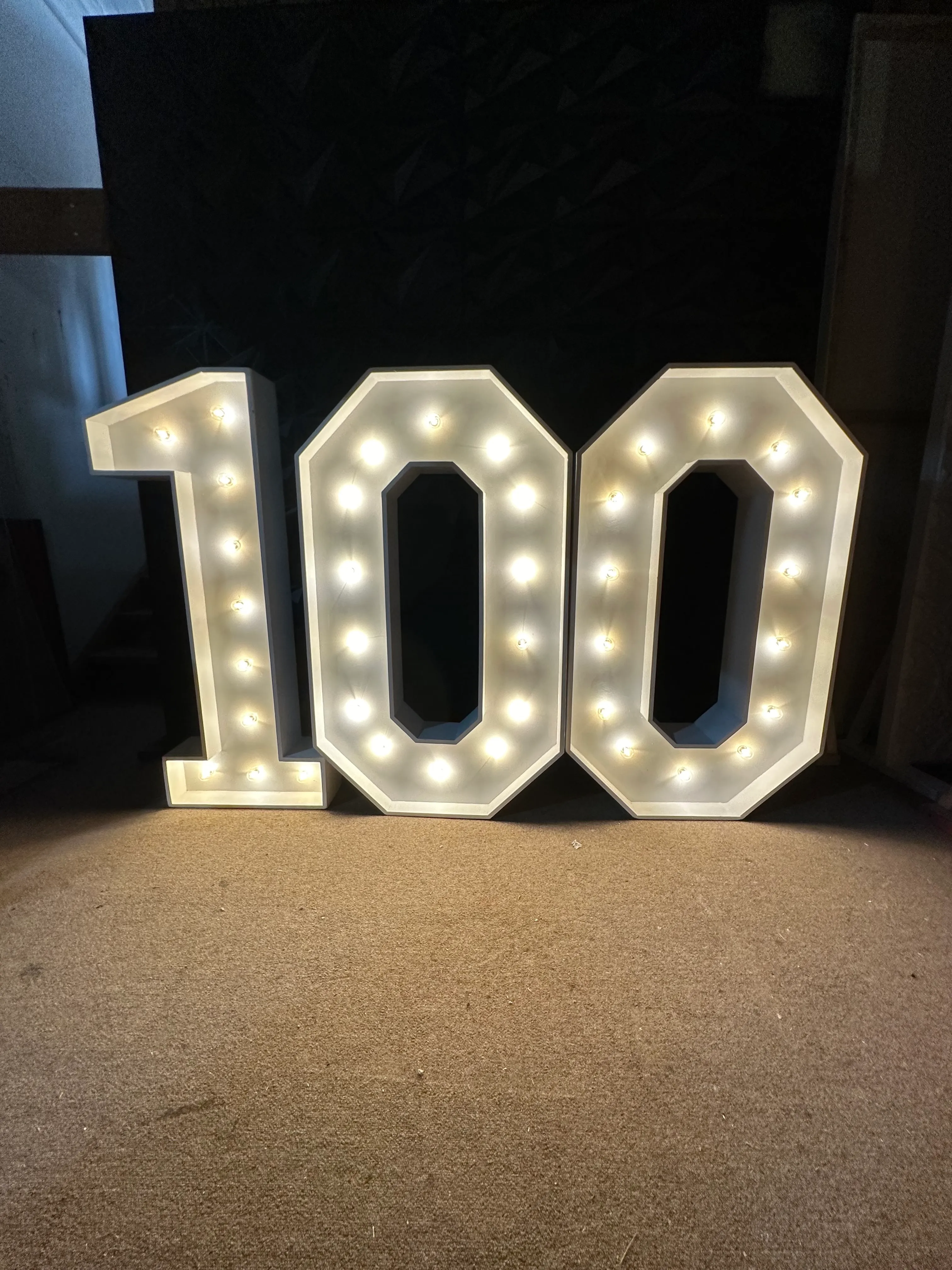 4FT Marquee # 100