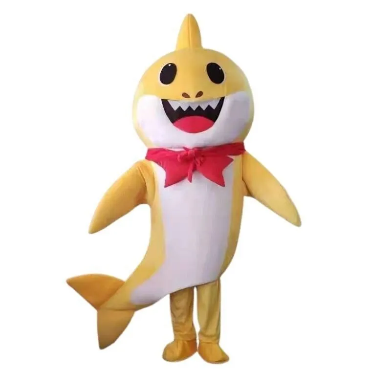 Yellow Shark Costume 