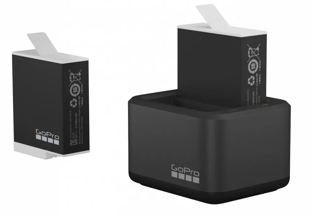 GoPro Dual Battery Charger + Enduro Batteries