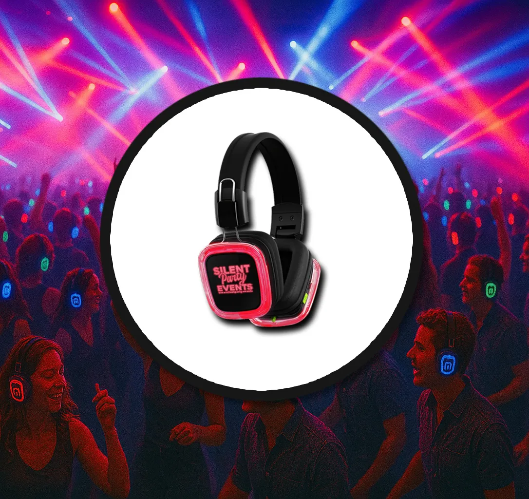 10 x Silent Disco Headset