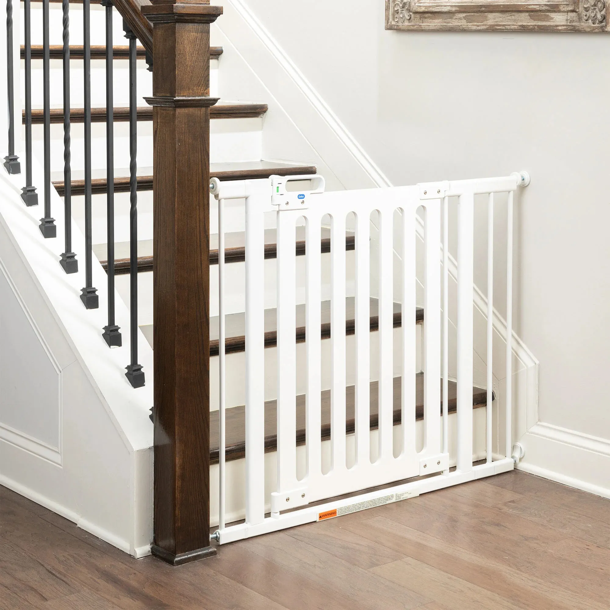 Gates (black color) Bottom of stairs only