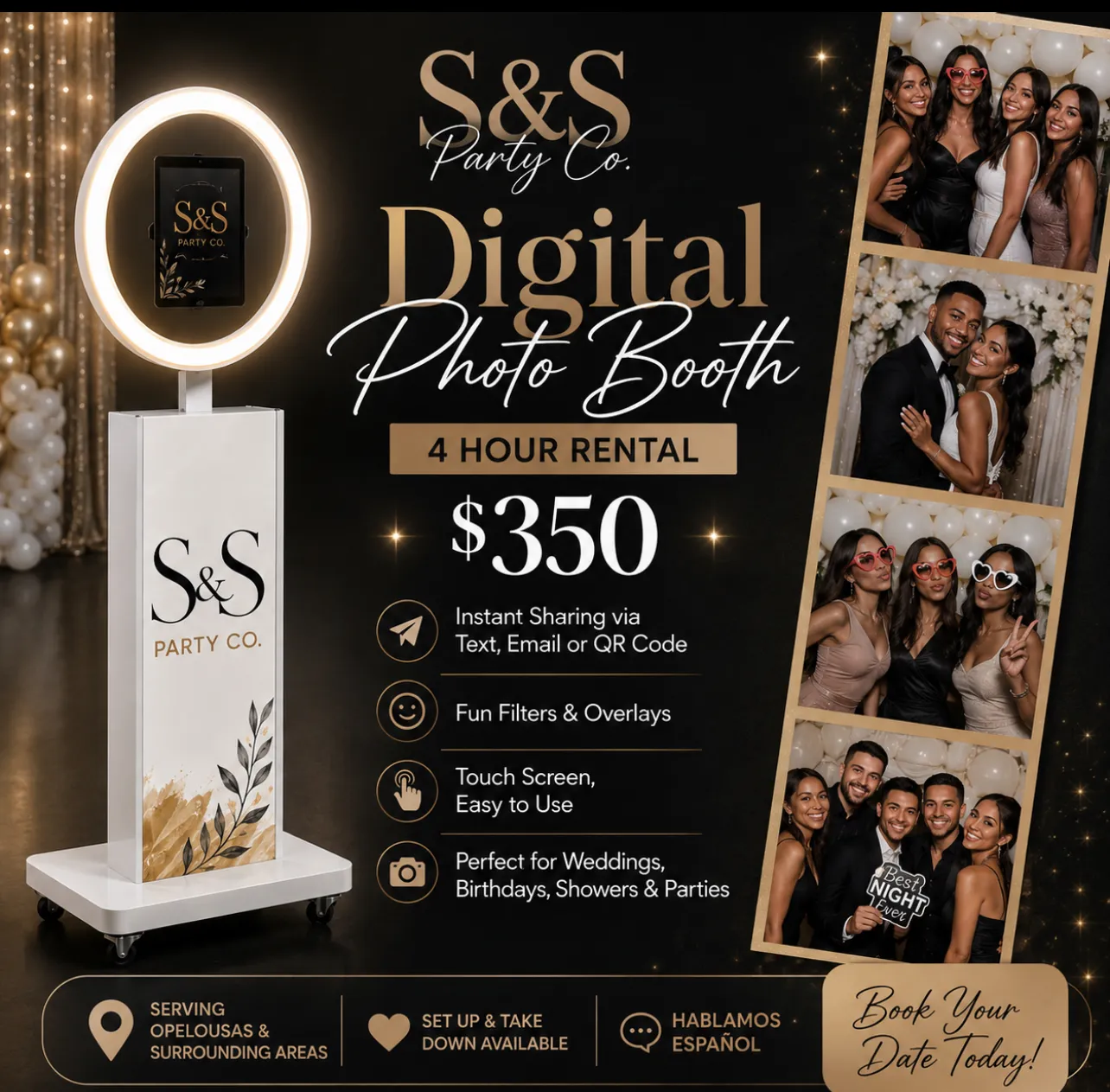 Digital only Photo Booth