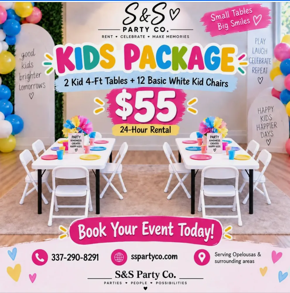 Kid party package