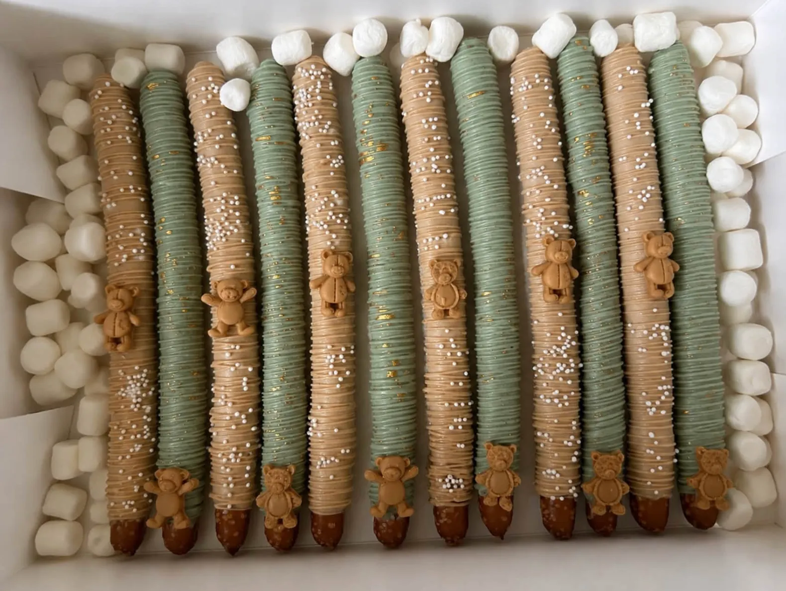 1 Dozen Chocolate Pretzels