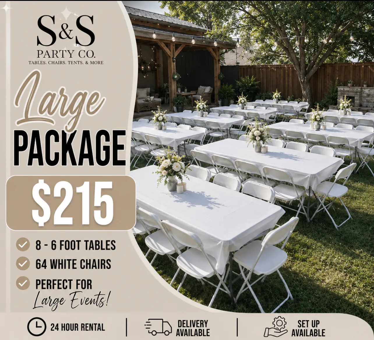 Large Party Package