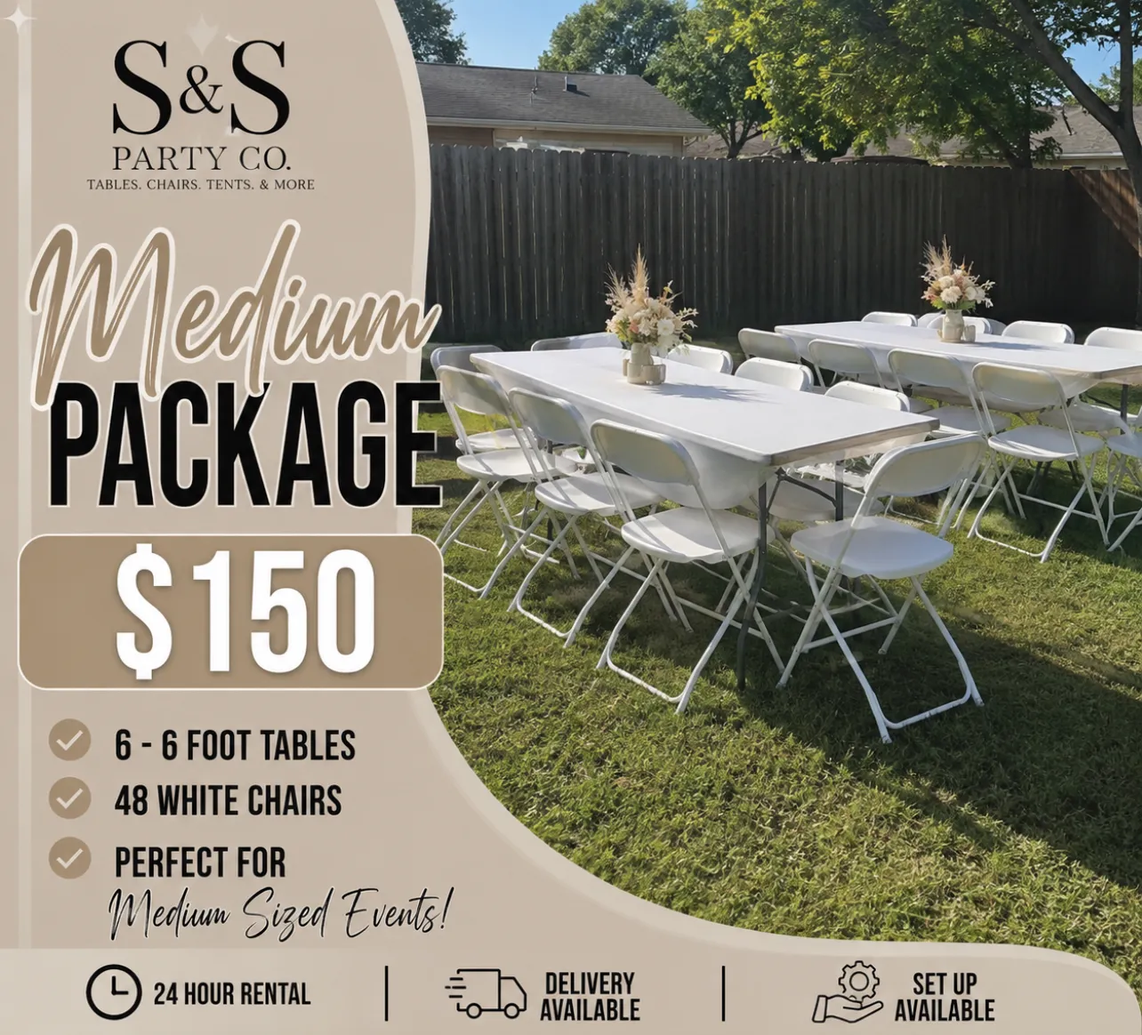 Medium party package