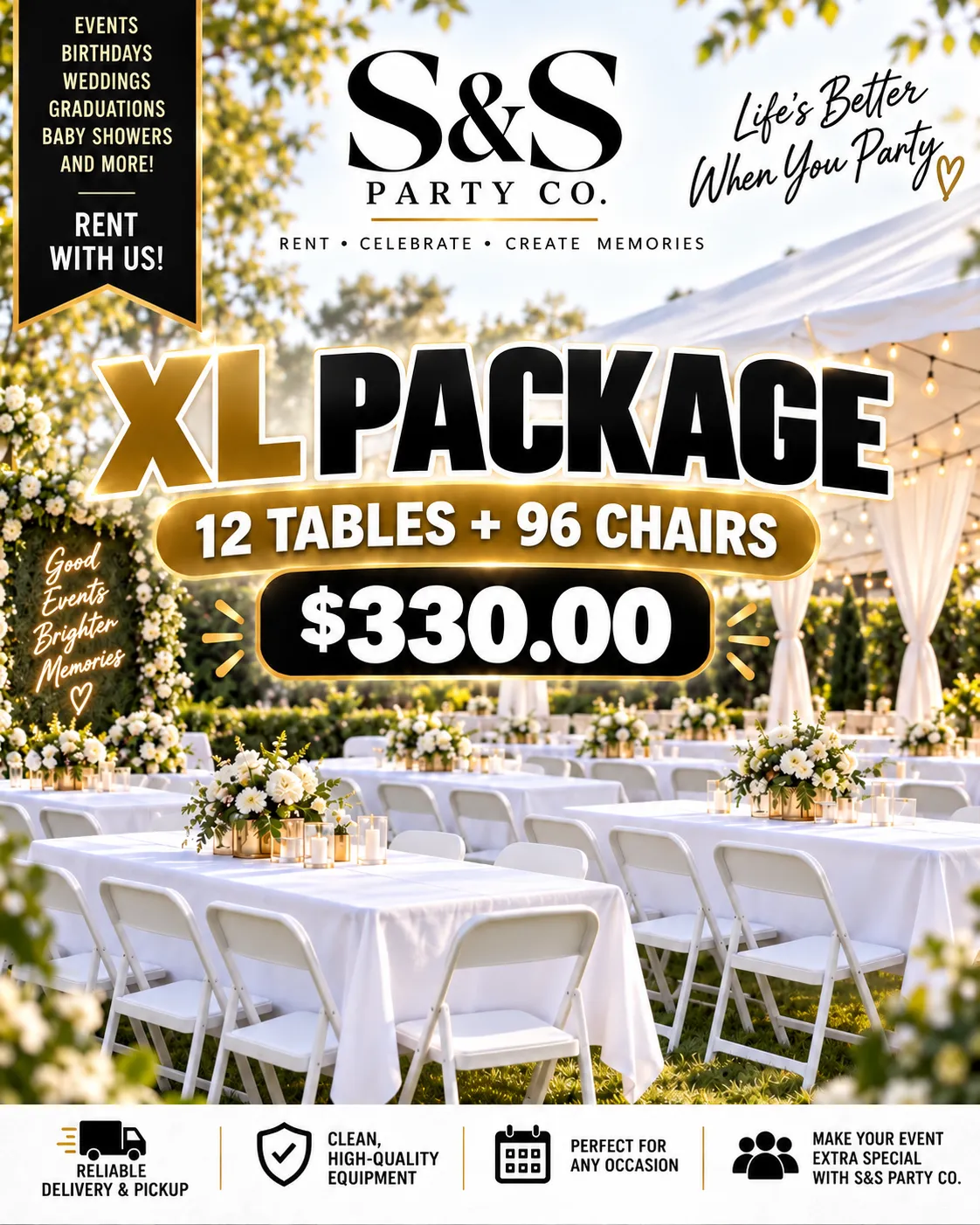 XL Party package