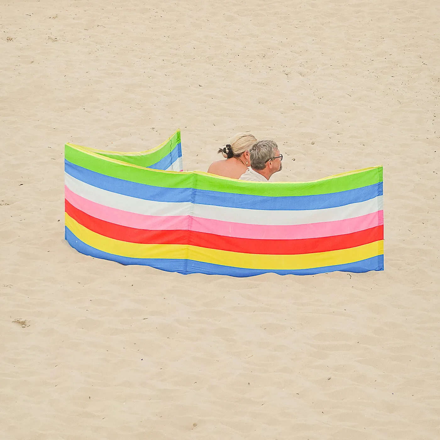 Beach wind break