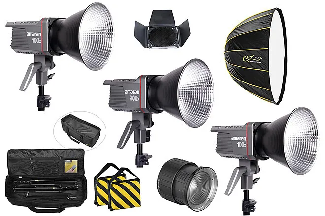 Amaran 200x 3 Light Kit