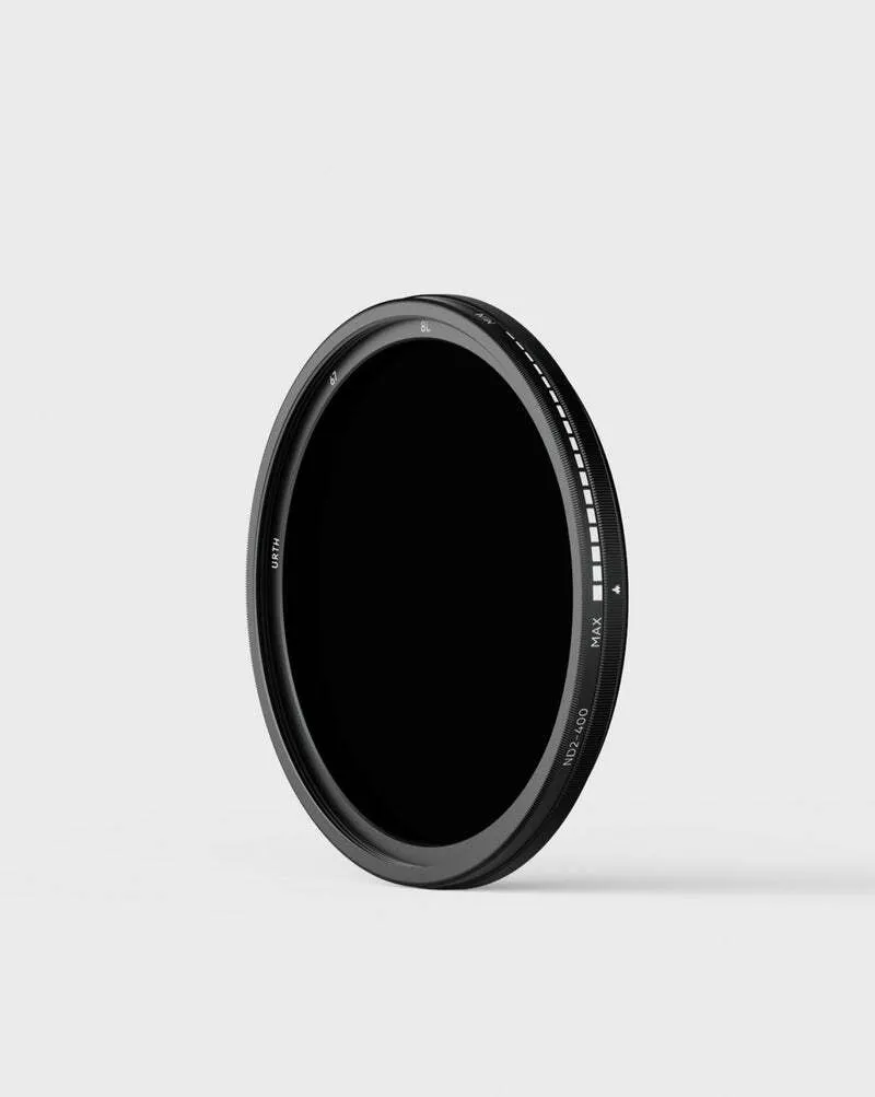 Urth ND2-400 (1-8.65 Stop) Variable ND Lens Filter (82mm)