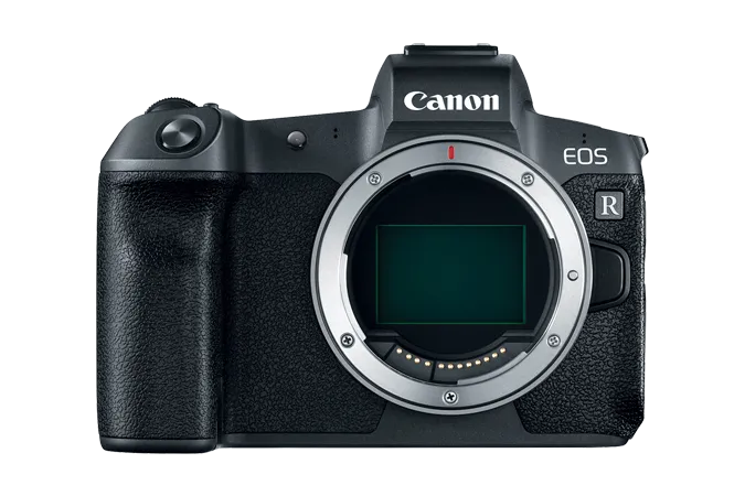 Canon EOS R with EF/RF adapter included