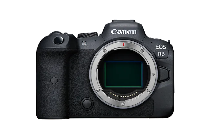 Canon EOS R6 with EF/RF adapter included