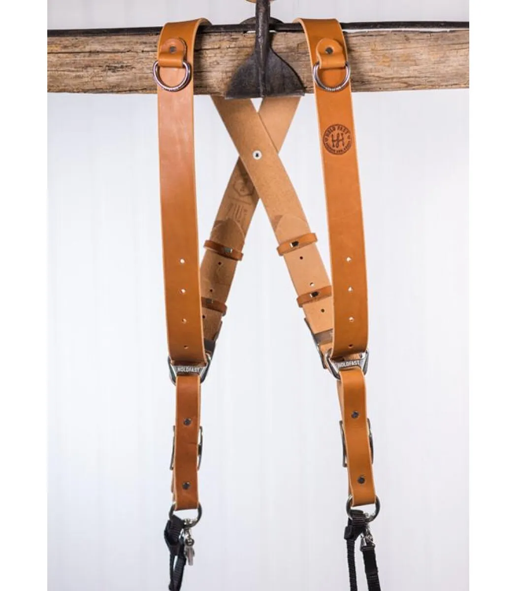 Holdfast Money Maker Leather dual camera harness