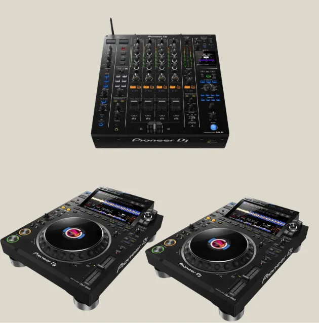 Pack 2X CDJ 3000 + DJM A9