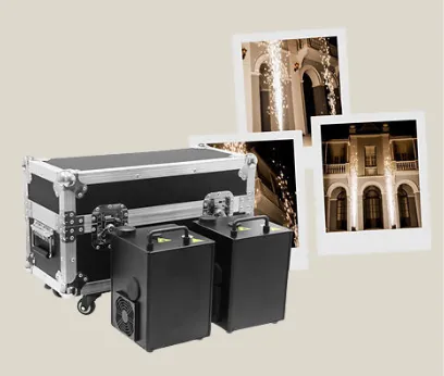 Étincelle froide - Evolite HazeBox 1500