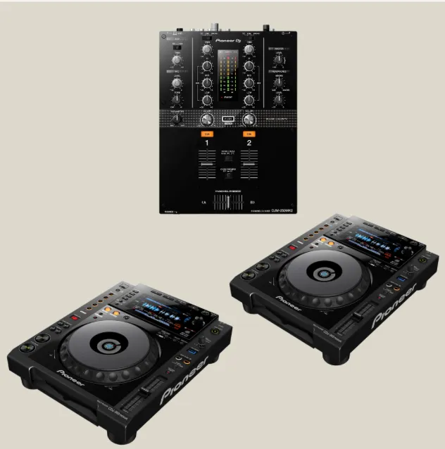 Pack 2X CDJ 900 NEXUS + DJM 250