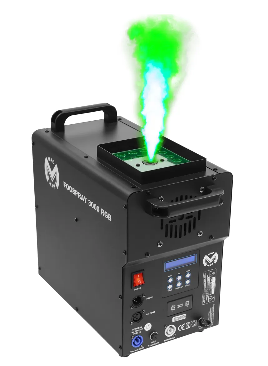 Machine a Fumer : Mac Mah - Fog Spray 3000 RGB