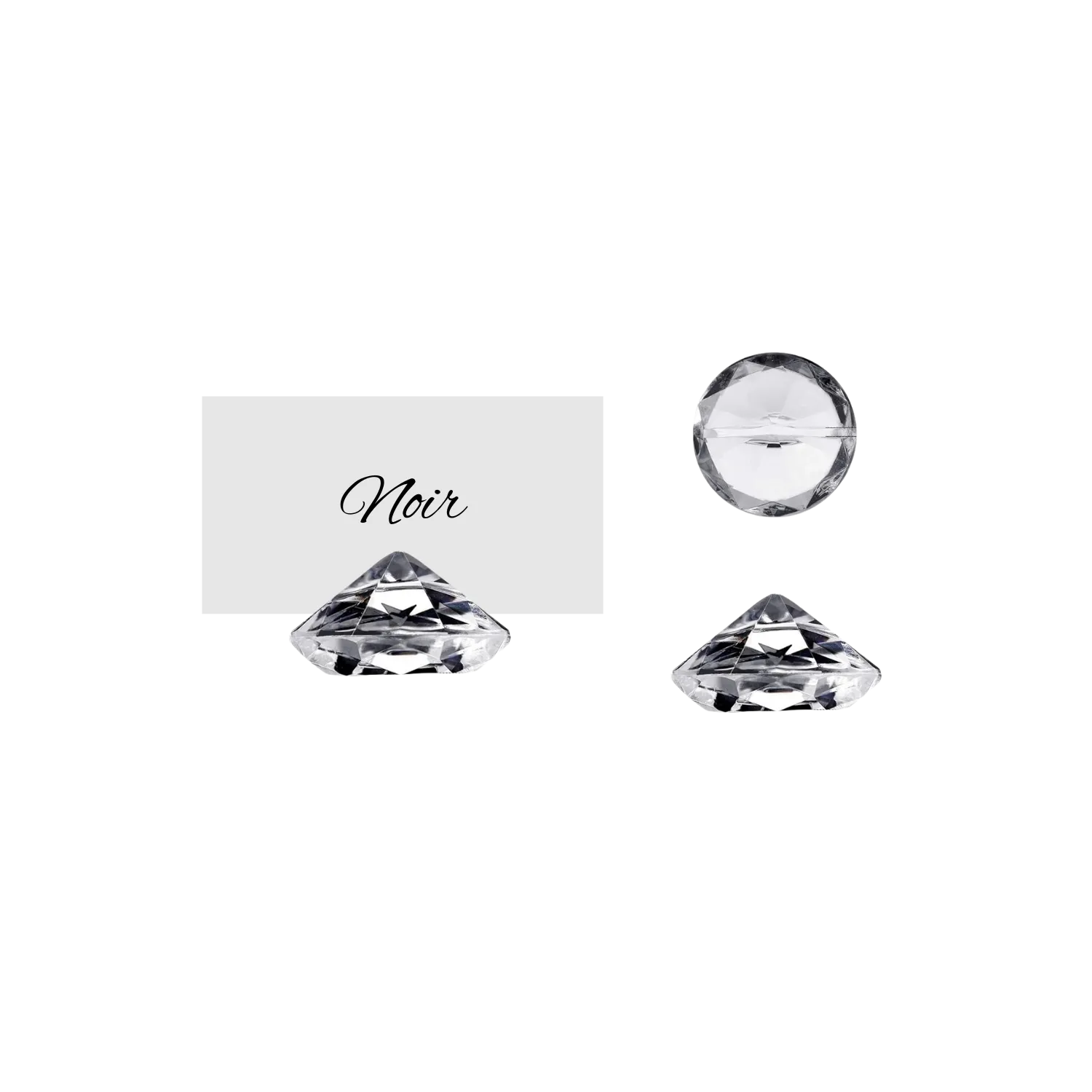 Portanombres Diamante