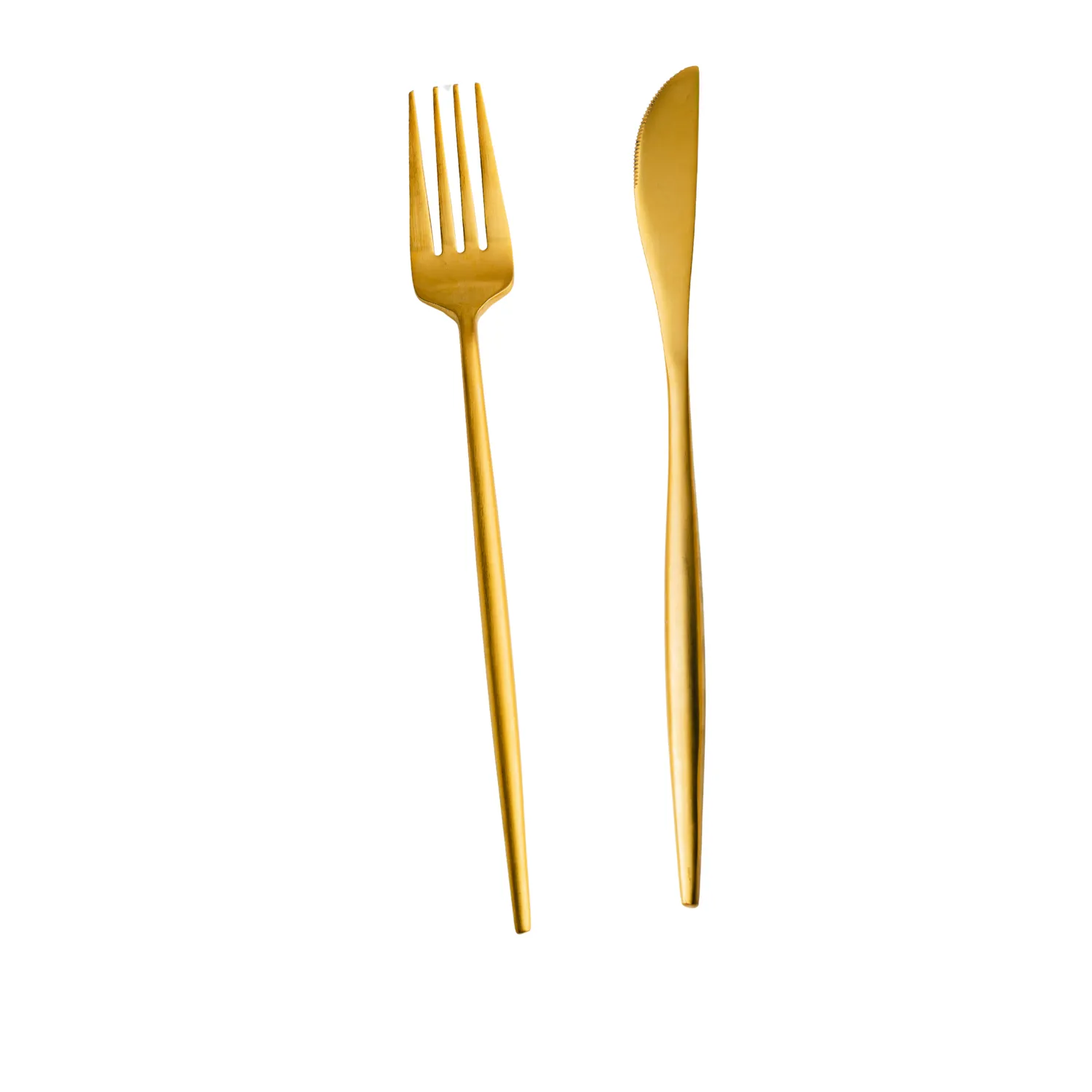 Set de Cubiertos Dorados