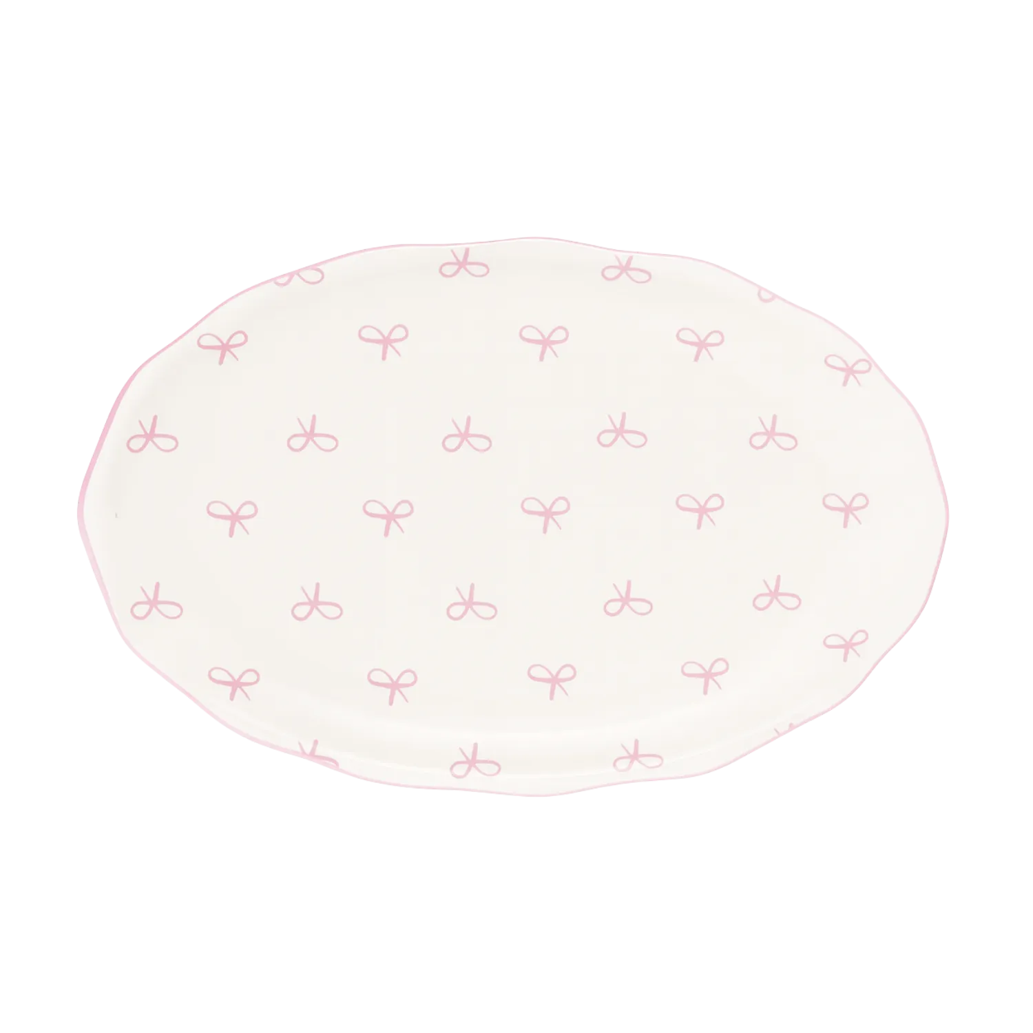 Plato de Servir Chongos Rosados