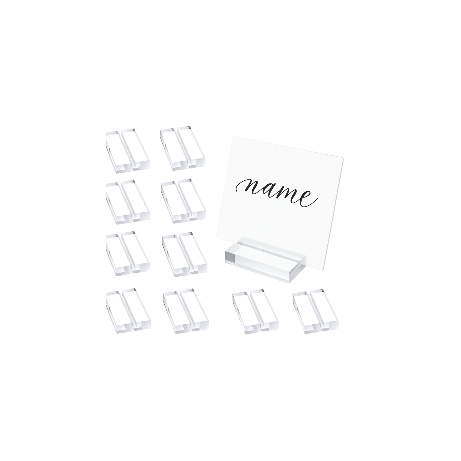 Portanombres Acrílico