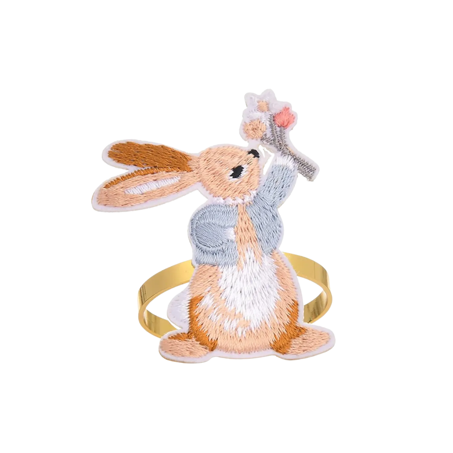 Servilletero Conejito Bordado