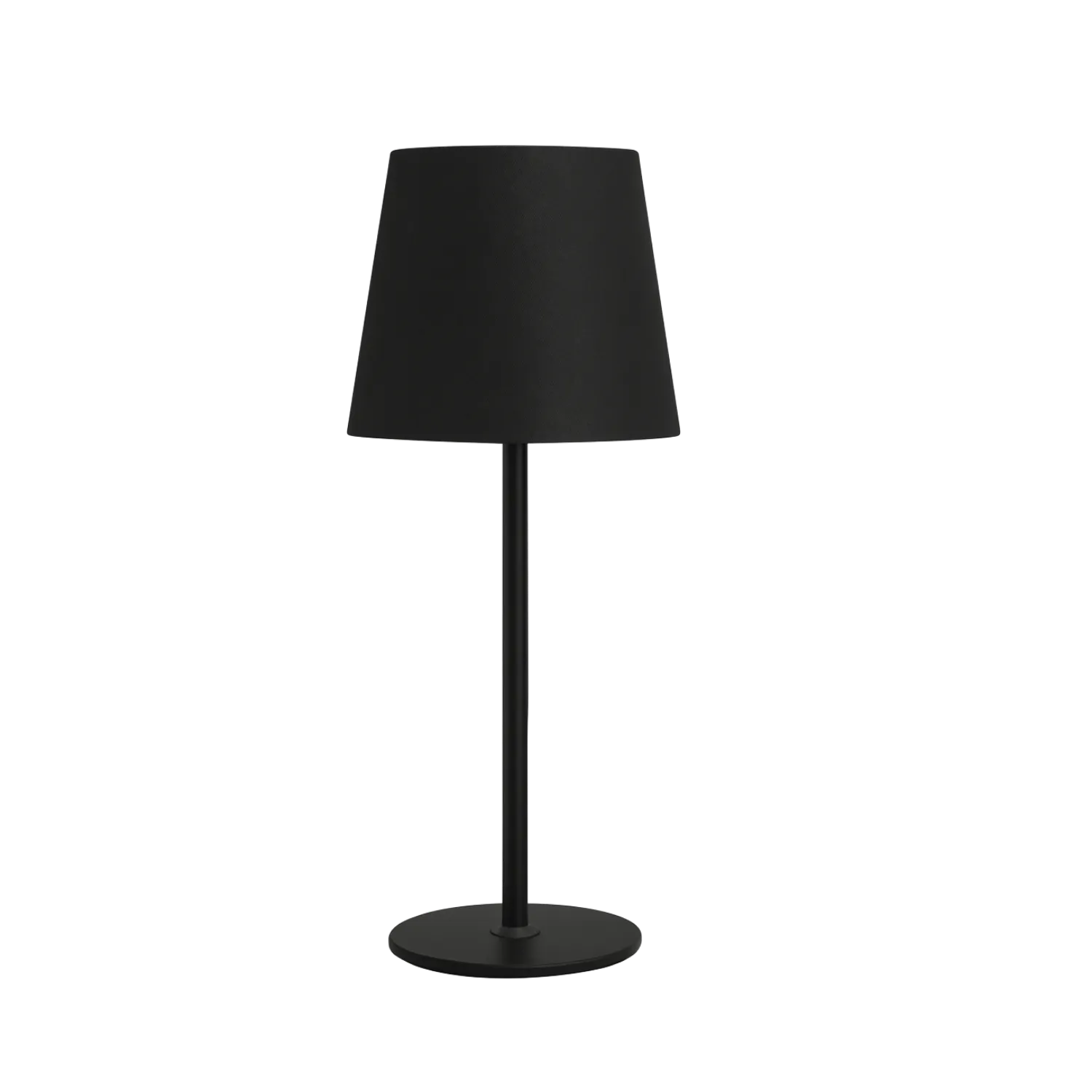 Lámpara Clásica Negra Mate