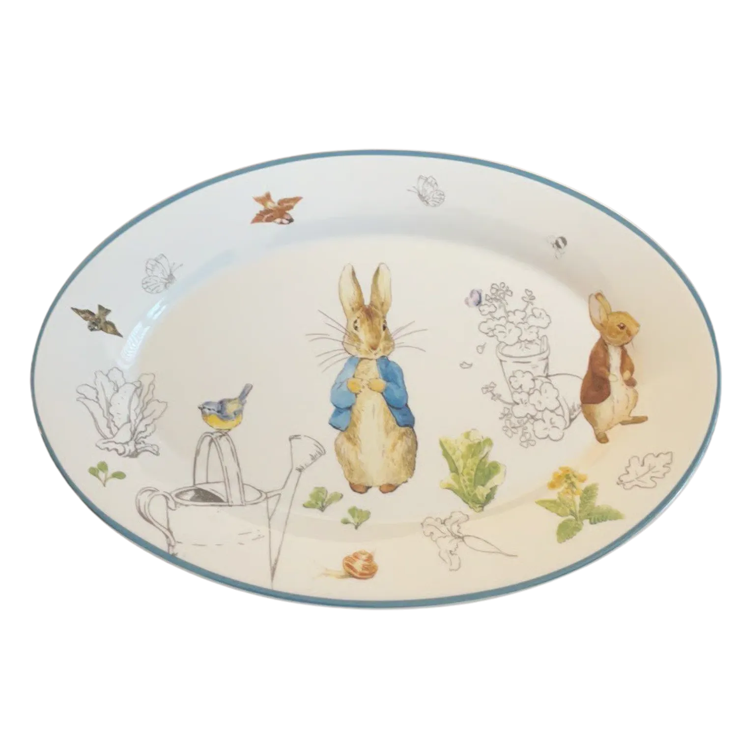 Plato de Servir Peter Rabbit Oval