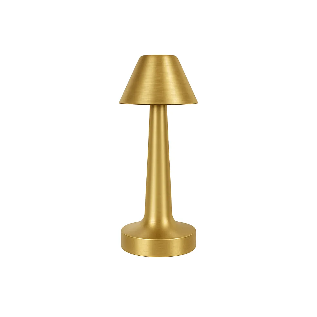 Lámpara Dorada Campana