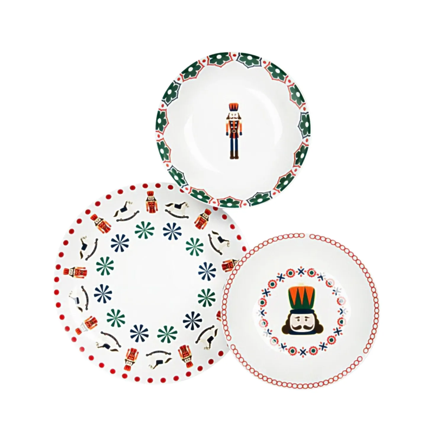 Plato Grande Cascanueces 