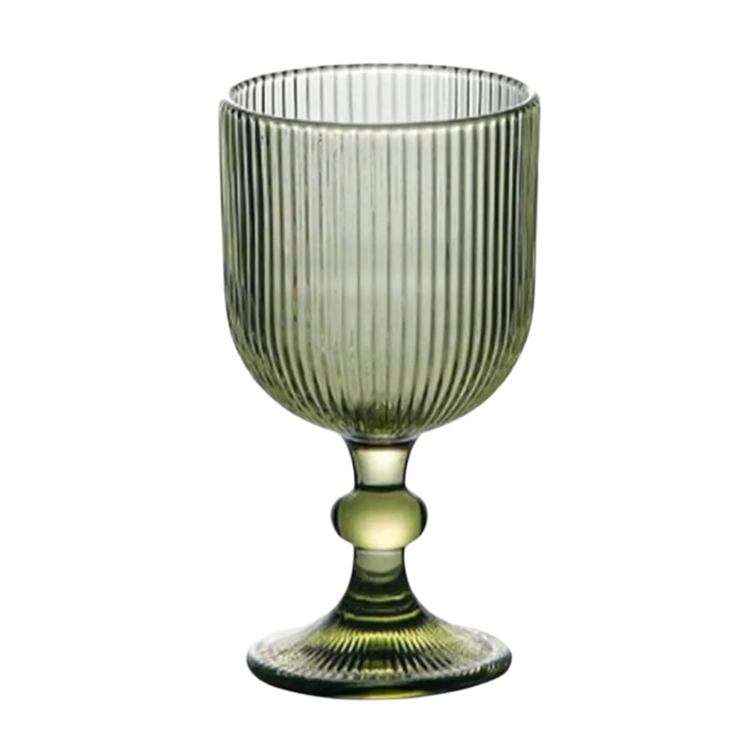 Copa de Agua Verde Oliva