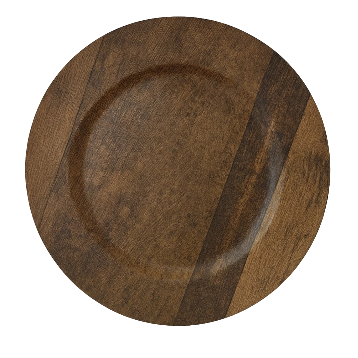 Platos Base Estilo Madera