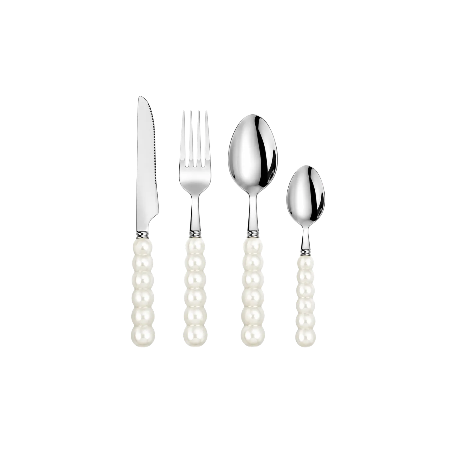 Set de Cubiertos Perlados
