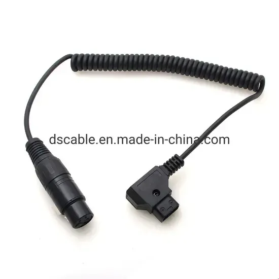 Cable D-Tap à 4-Pin XLR Femelle 90