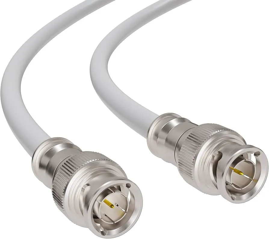 Cable BNC 2' Blanc