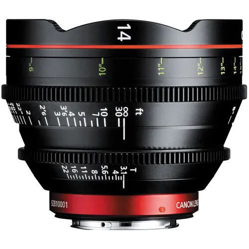 Canon CN-E 14mm T3.1 EF