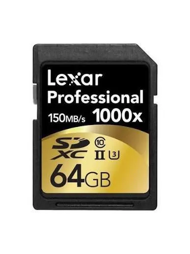 Carte XQD Lexar 64GB