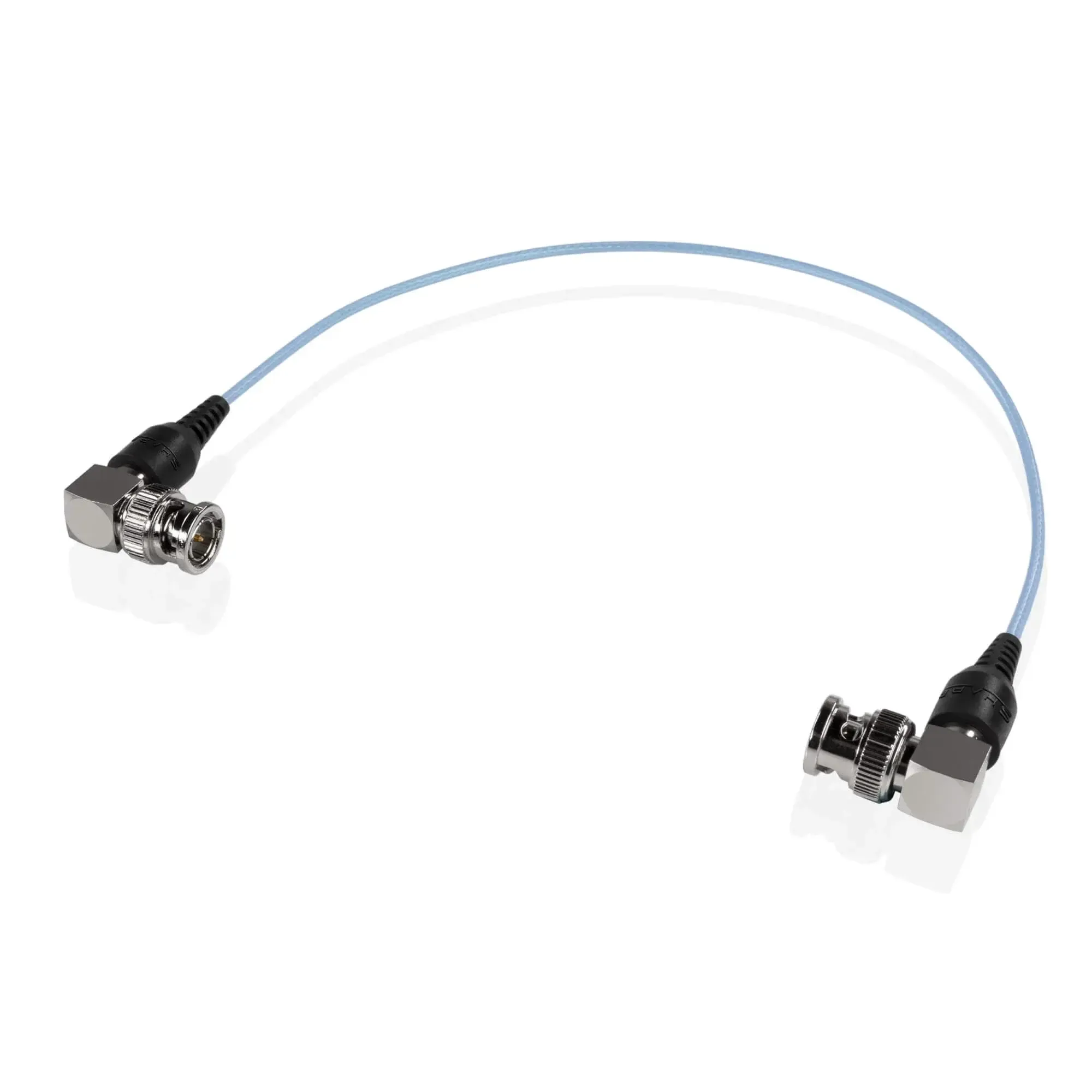 Cable BNC 90 Skinny Bleu 12"