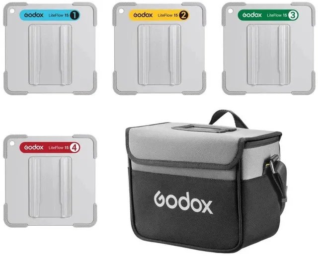  Godox KNOWLED LiteFlow 15 Reflector Kit (6'' x 6'')