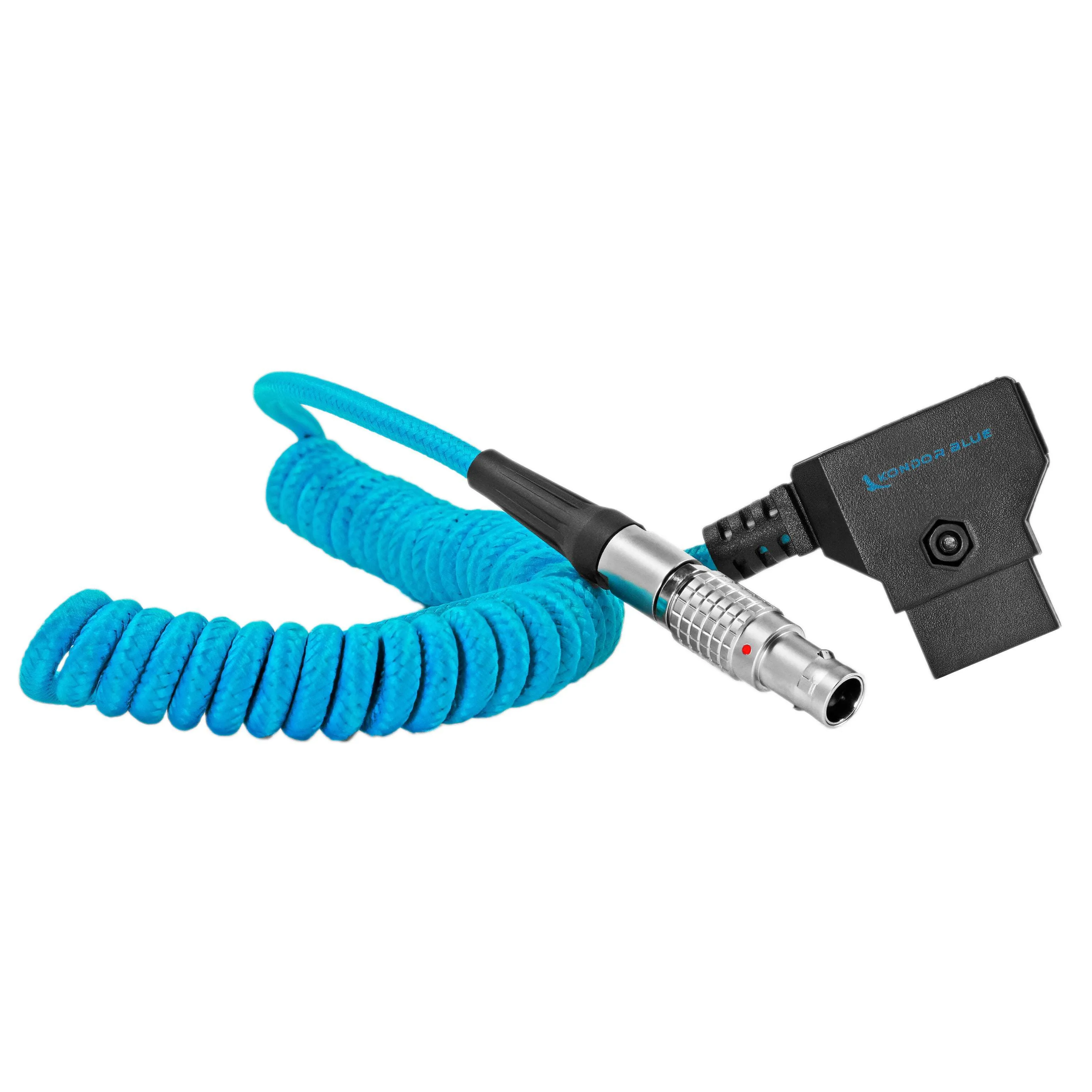 D-Tap à 2-Pin Lemo Coiled