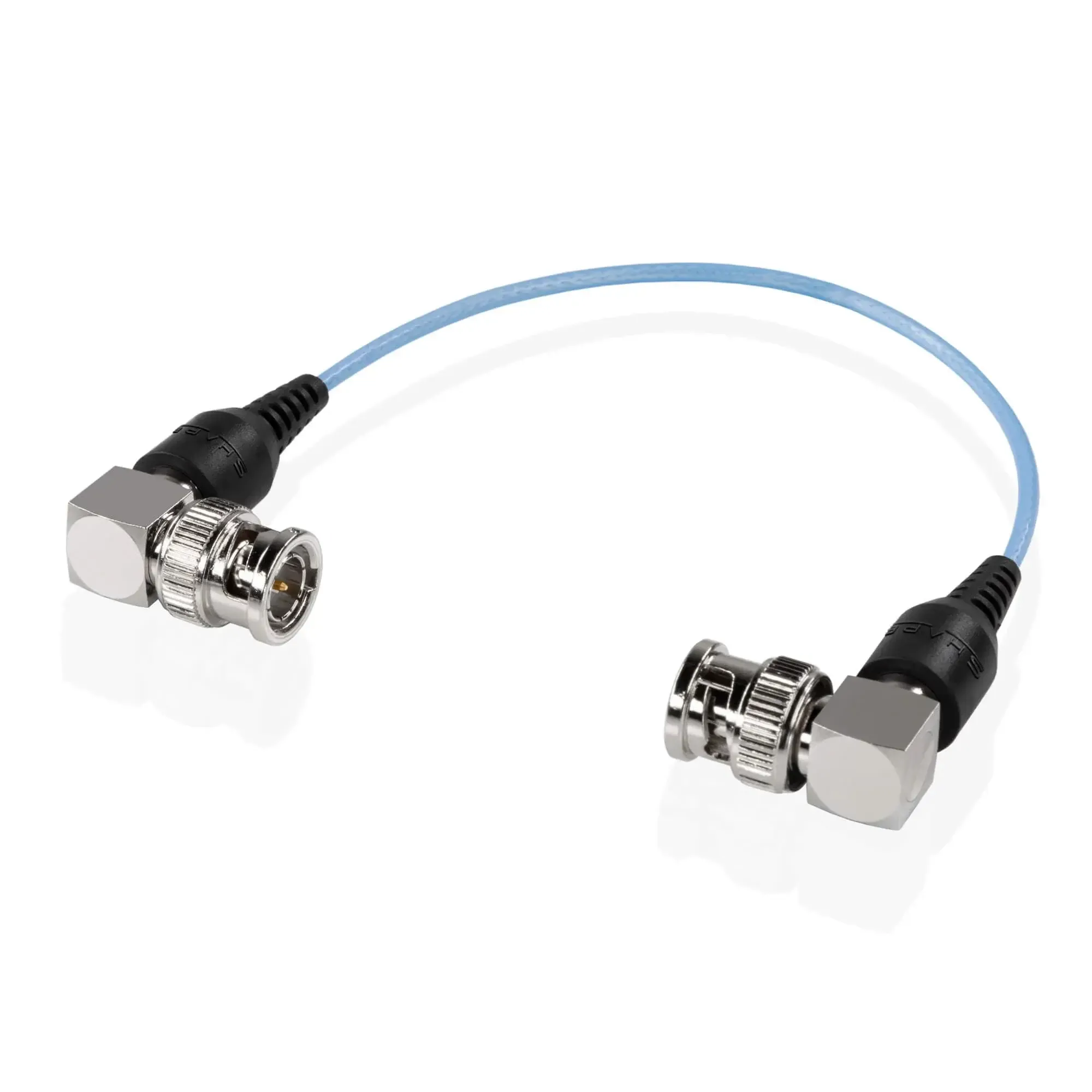 Cable BNC 90 Skinny Bleu 6"