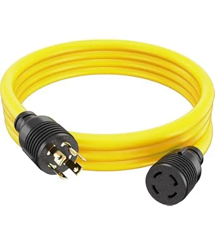 Kohree Nema L14-30 30A 4 Prong Generator Cord 20' Heavy Duty Power Locking Cord