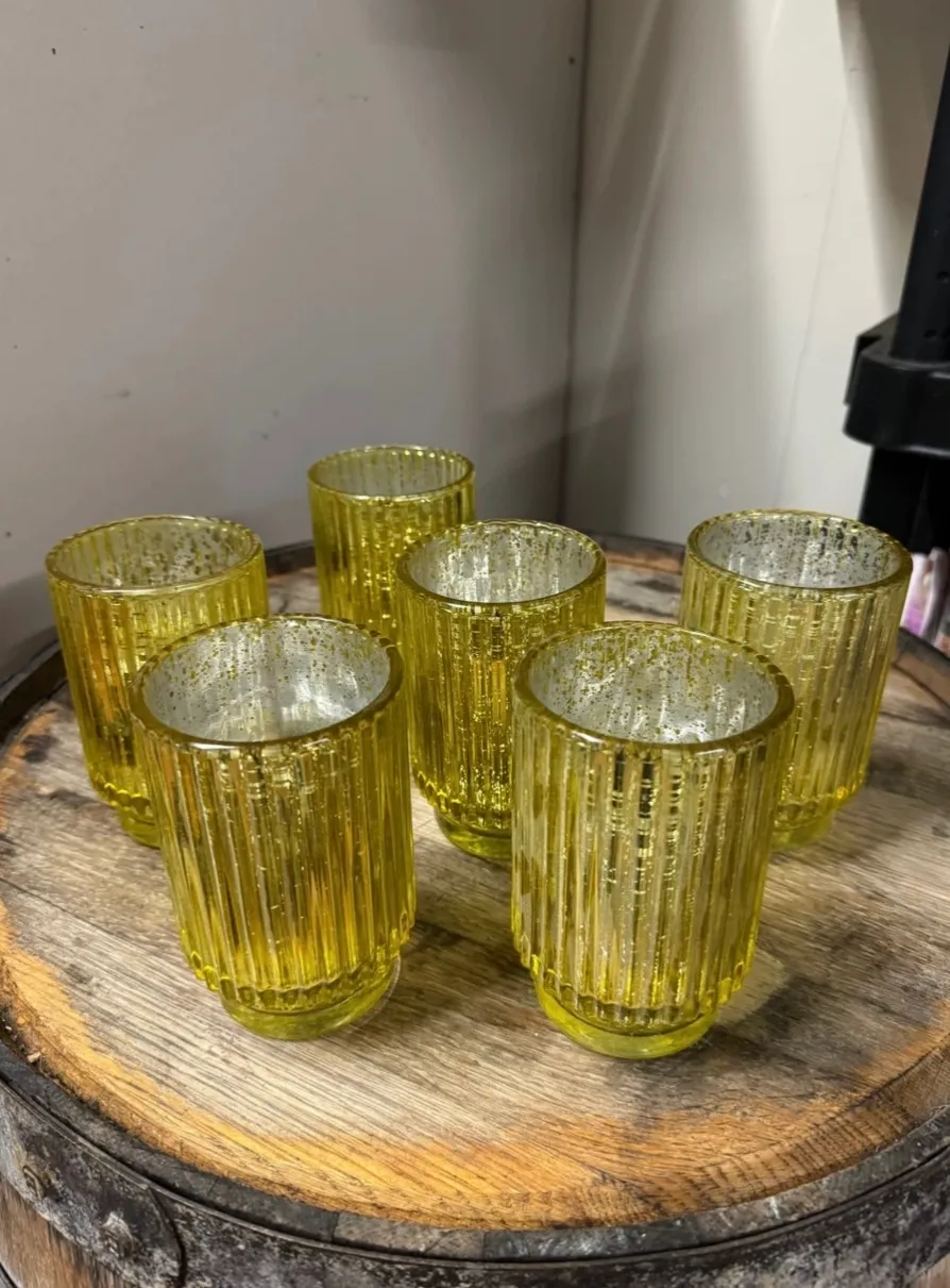 Yellow Gold Votives