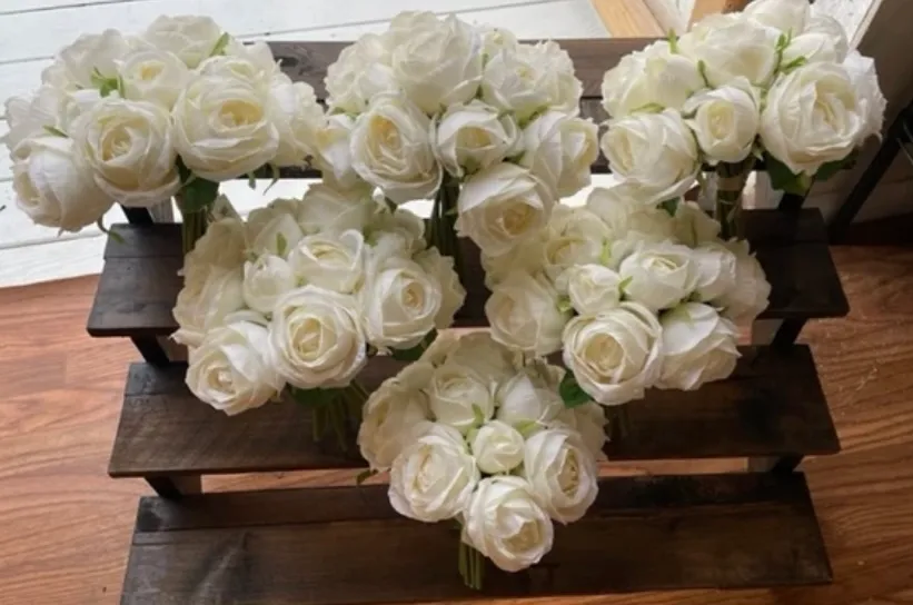 White Rose Bouquets