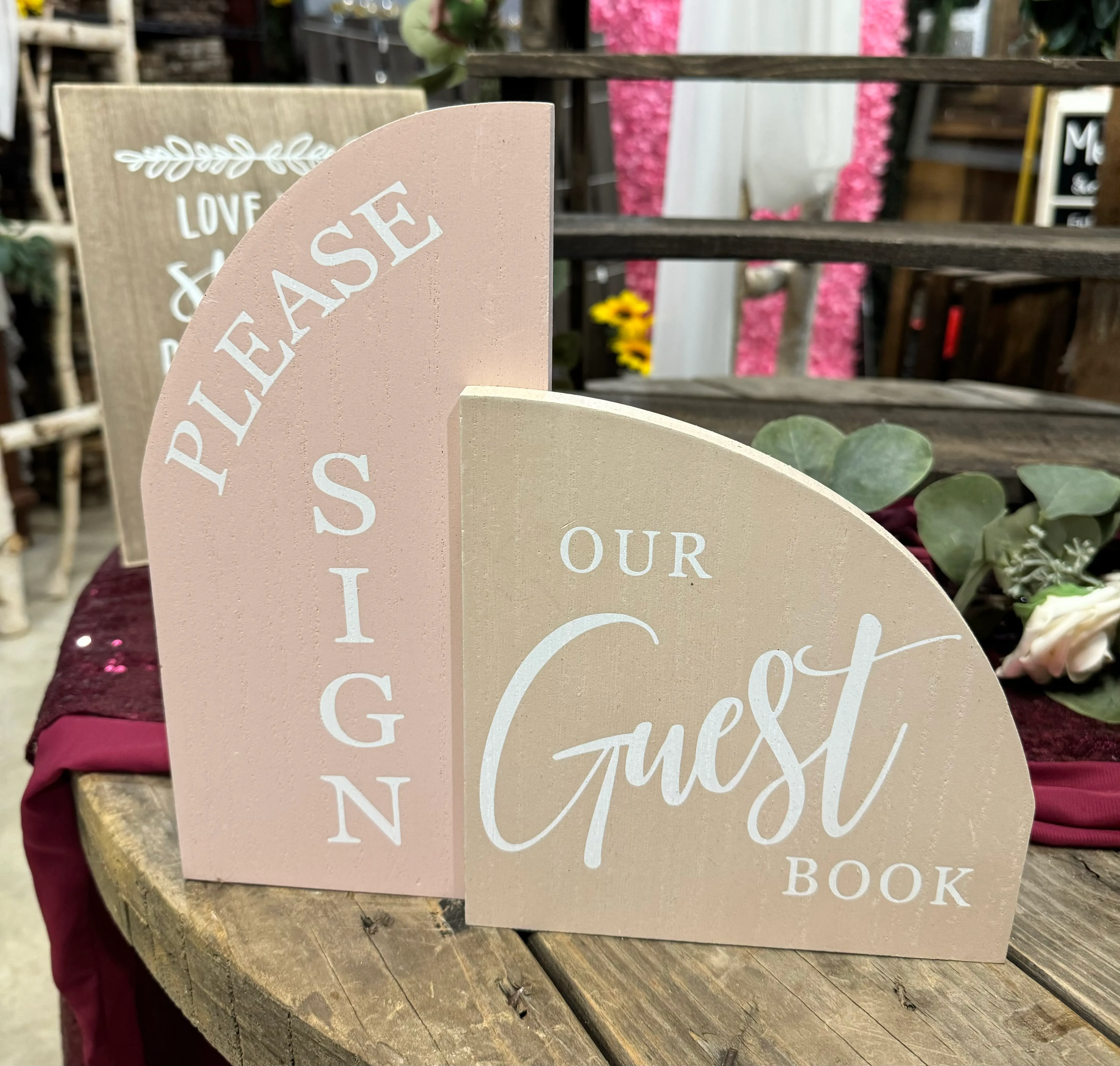 BOHO “Please Sign Our Guest Book”